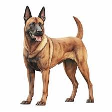 Dutch German Belgian Malinois shepherd